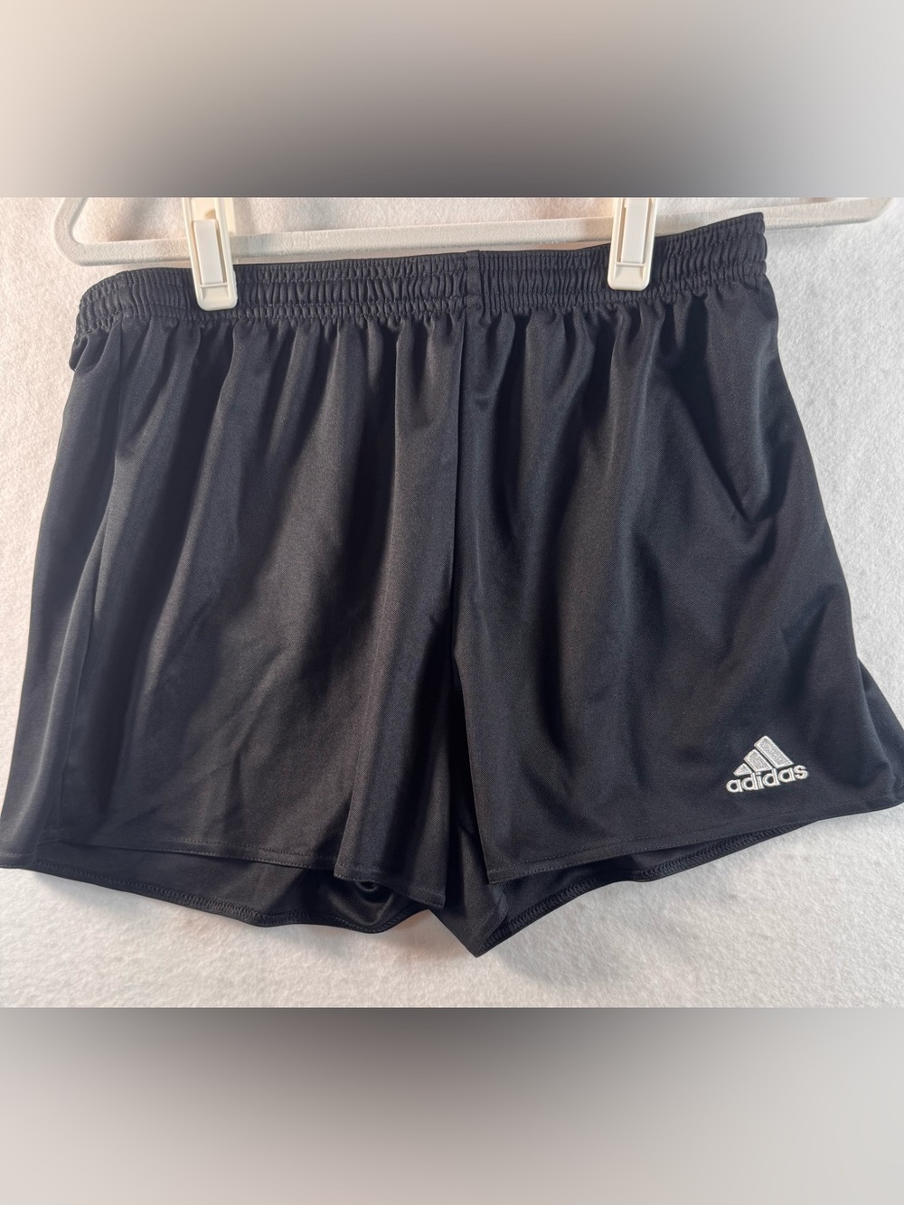 adidas Black Women's Athletic Shorts with Logo